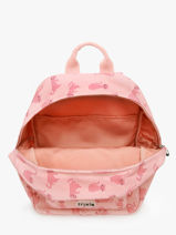 Rugzak 1 Compartiment Trixie Roze animals 97-vue-porte